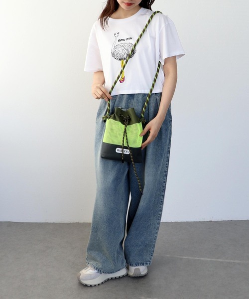ショルダーバッグ バッグ 「RISLEY×OUTDOOR PRODUCT」メッシュWポシェット レディース_4