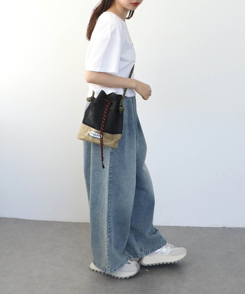 ショルダーバッグ バッグ 「RISLEY×OUTDOOR PRODUCT」メッシュWポシェット レディース_8