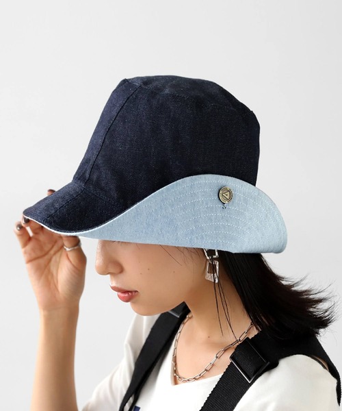 antiqua（アンティカ） 帽子 ハット DENIM×TORRENT HAT デニムトレント 
