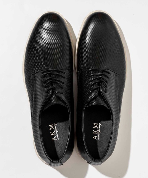 「AKM Contemporary」 ローカットスニーカー 25 ネイビー メンズ_画像7