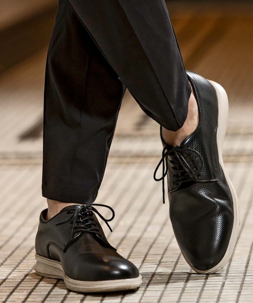 「AKM Contemporary」 ローカットスニーカー 25 ネイビー メンズ_画像9