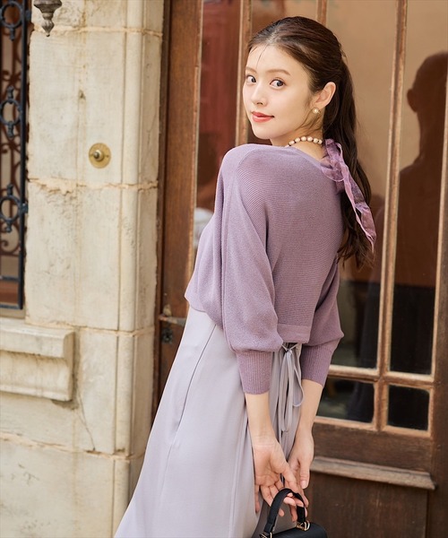 「SWINGLE」 コンビワンピース MEDIUM ブラック レディース_画像4