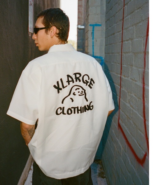 XLARGE（エクストラ ラージ） シャツ 半袖 DRAWING OG S/S SHIRT