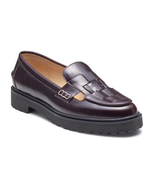 【美品】REGAL リーガル　25 ローファー　レザー　通勤　通学　レザー REGAL（リーガル） ローファー レディース F80R イントレチャート
