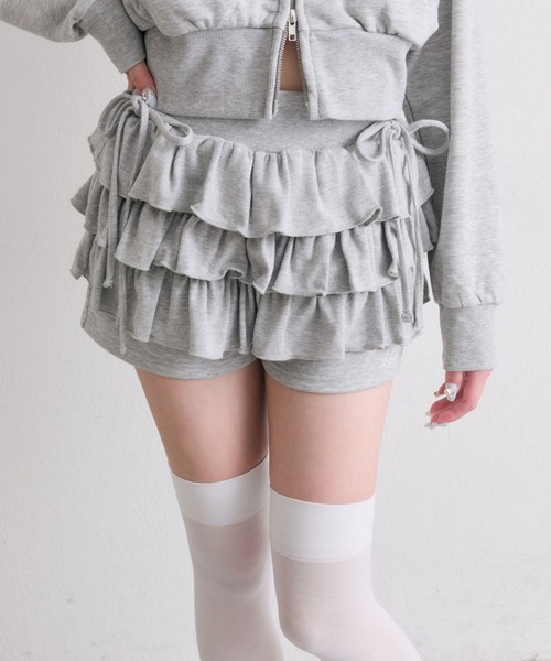 OLIVE des OLIVE（オリーブデオリーブ） パンツ フリルティアード