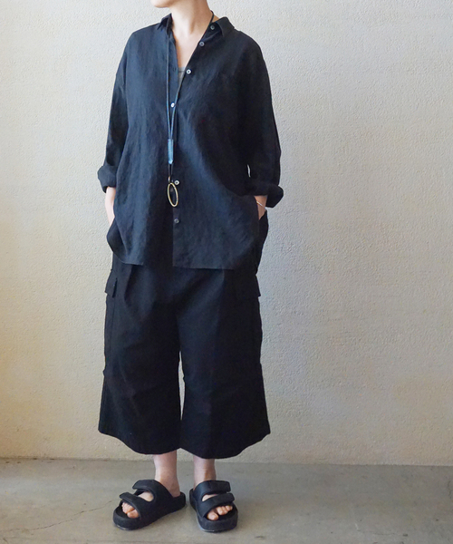JOURNAL STANDARD LUXE (ジャーナルスタンダードラックス) 24050440100020 JUNE シャツ レディース ブラック FREE JOURNAL STANDARD LUXE（ジャーナルスタンダード ラックス） ブラウス