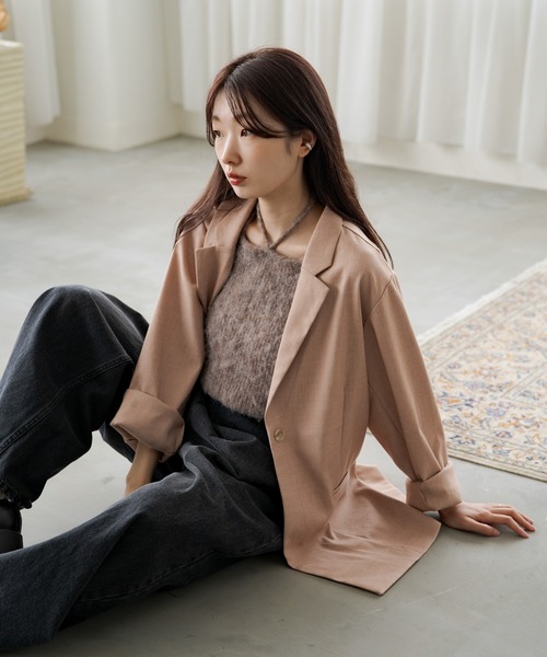 「Kastane」 ジャケット M グレー レディース