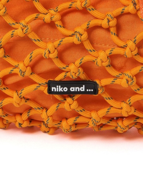 トートバッグ 「600mlボトル収納可能」パラコード巾着トートバッグ レディースの画像