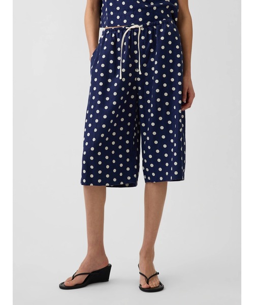 GAP（ギャップ） ハーフパンツ パンツ リネン混 リラックスフィット
