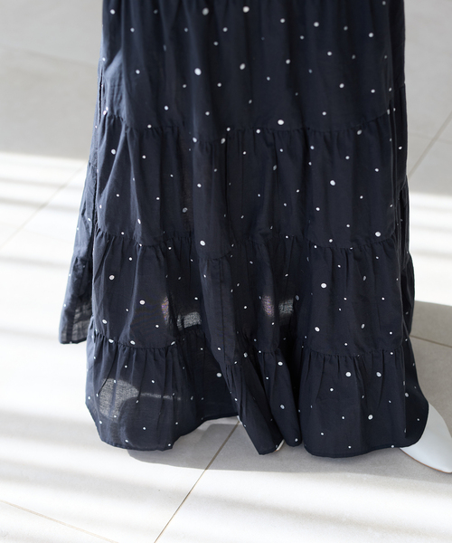 IENA（イエナ） スカート COUTURE D'ADAM/クチュールドアダム Tiered