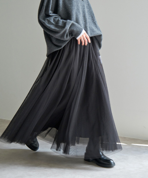 「Spick & Span」 フレアスカート 38 ベージュ系その他 レディース_画像6