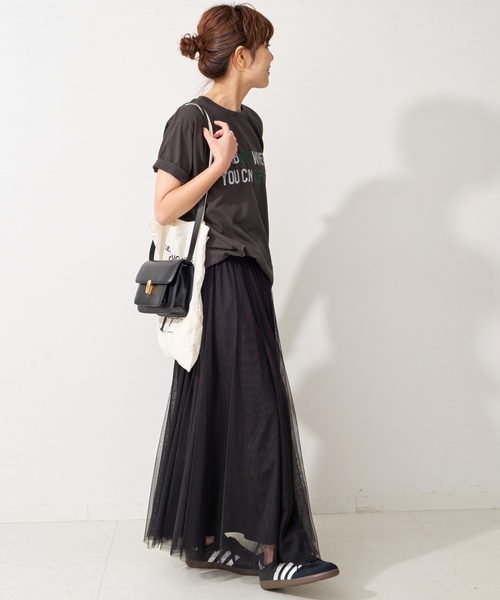 「Spick & Span」 フレアスカート 38 ベージュ系その他 レディース_画像9