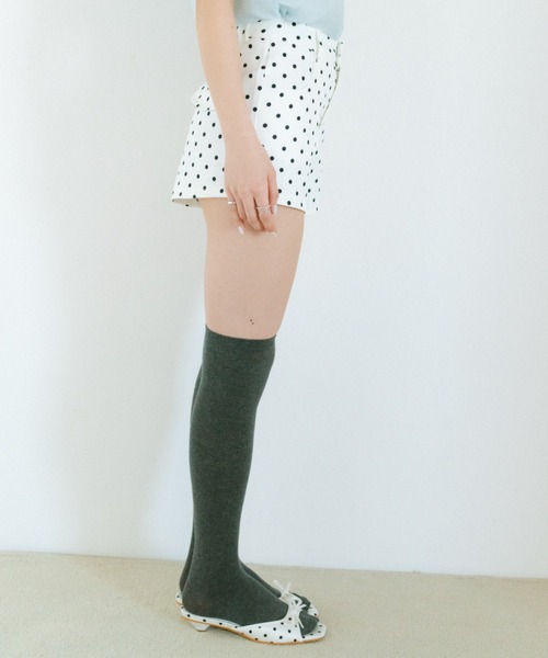 VANNIE U（ヴァニーユー） パンツ ドットショートパンツ レディース