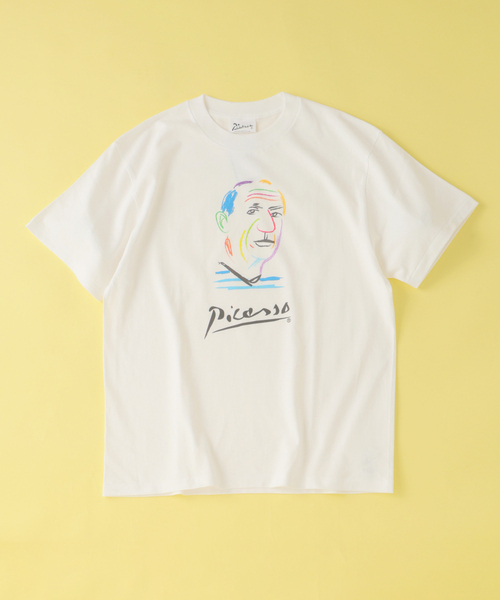 EDIFICE（エディフィス） tシャツ Pablo Picasso(パブロ・ピカソ) 別注