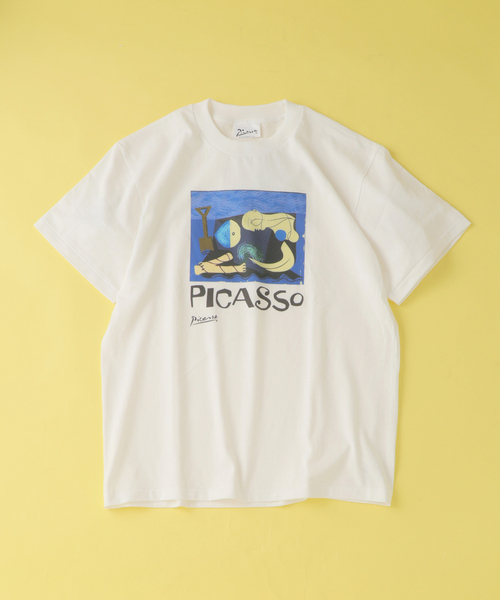EDIFICE（エディフィス） tシャツ Pablo Picasso(パブロ・ピカソ) 別注