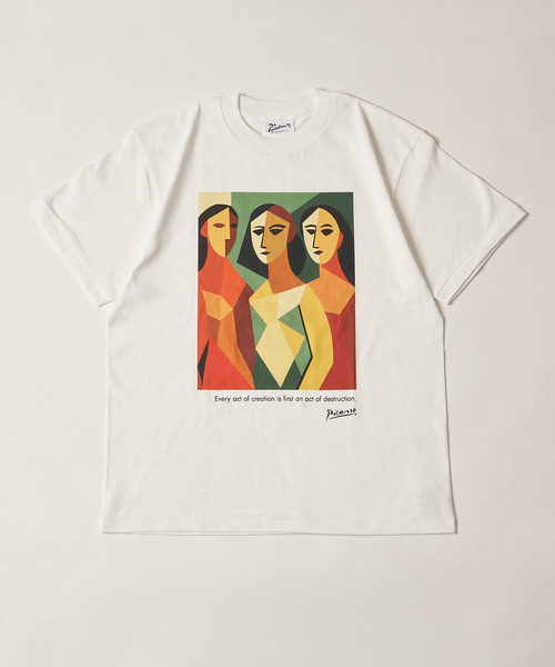 EDIFICE（エディフィス） tシャツ Pablo Picasso(パブロ・ピカソ) 別注