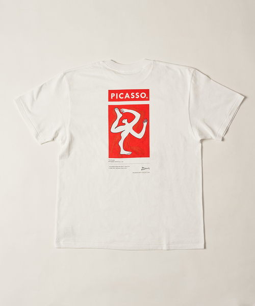 Pablo Picasso /ピカソ/ アートTシャツ / EDIFICE（エディフィス） tシャツ Pablo Picasso(パブロ・ピカソ) 別注