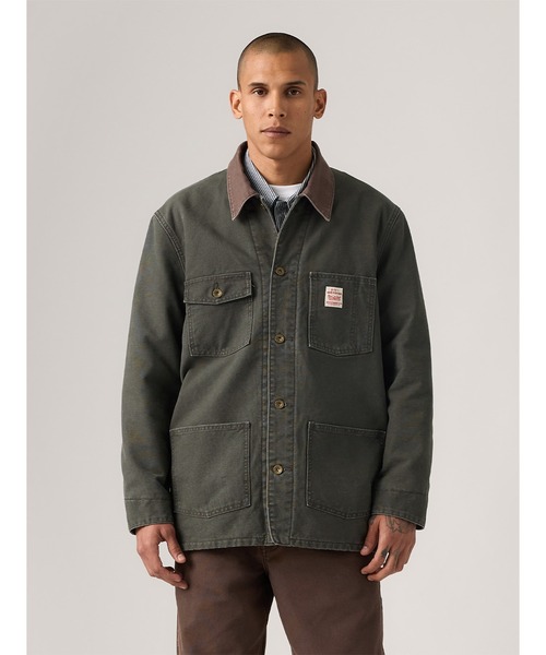 Levi's（リーバイス） カバーオール M グリーン メンズ : ZOZOTOWN