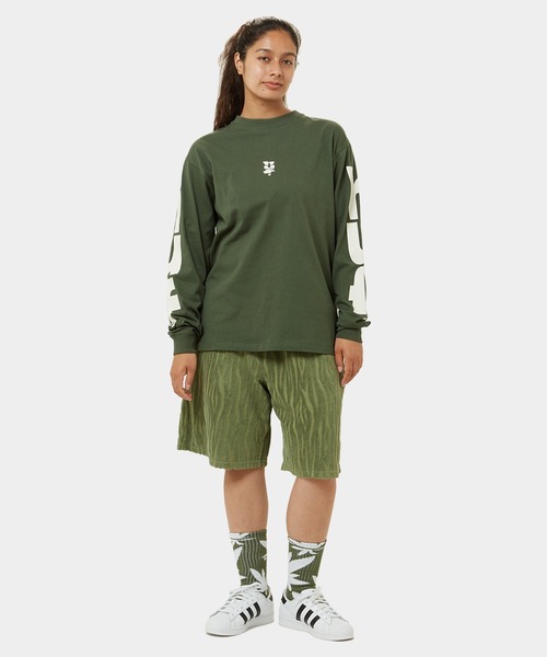 「HUF」 長袖Tシャツ X-LARGE ブラック メンズ_画像4
