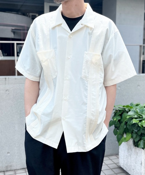 HOUSTON（ヒューストン） tシャツ CUBA SHIRT キューバシャツ メンズ