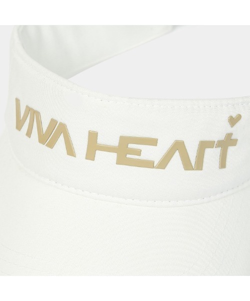 「VIVA HEART」 サンバイザー 50 ブラック メンズ_画像4