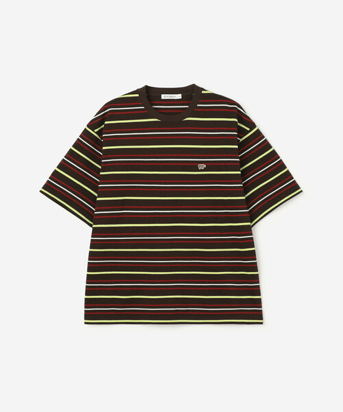 Ennoy 21ss ボーダー Tシャツ 鹿子 L SCYE BASICS（サイベーシックス） tシャツ |「別注」コットン 鹿の子