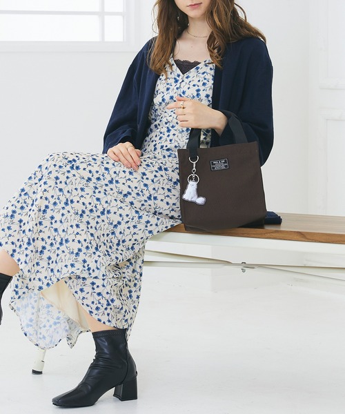 「PAUL & JOE ACCESSOIRES」 ハンドバッグ FREE ブラウン レディース_画像8