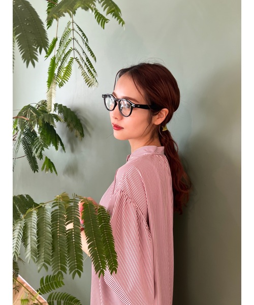 「JUMELLE」 長袖ワンピース FREE レッド レディース_画像5