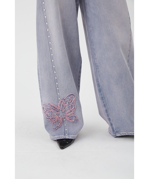 ANNA SUI（アナスイ） ジーンズ デニム デニムパンツ 「LILY BROWN