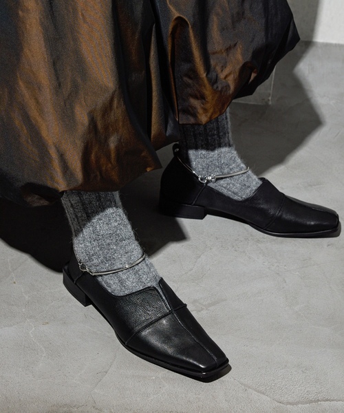 「GRISE」 シューズ 24cm ブラウン レディース_画像3