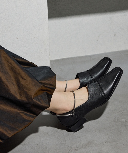 「GRISE」 シューズ 24cm ブラウン レディース_画像6