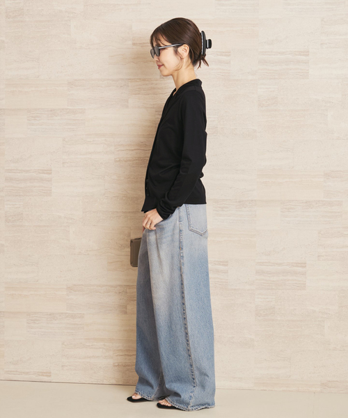 plage（プラージュ） tシャツ Open collar ロンT レディース