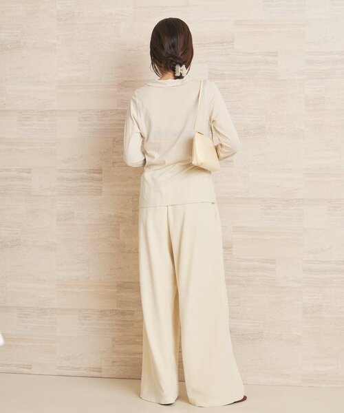 plage（プラージュ） tシャツ Open collar ロンT レディース