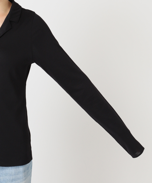 plage（プラージュ） tシャツ Open collar ロンT レディース