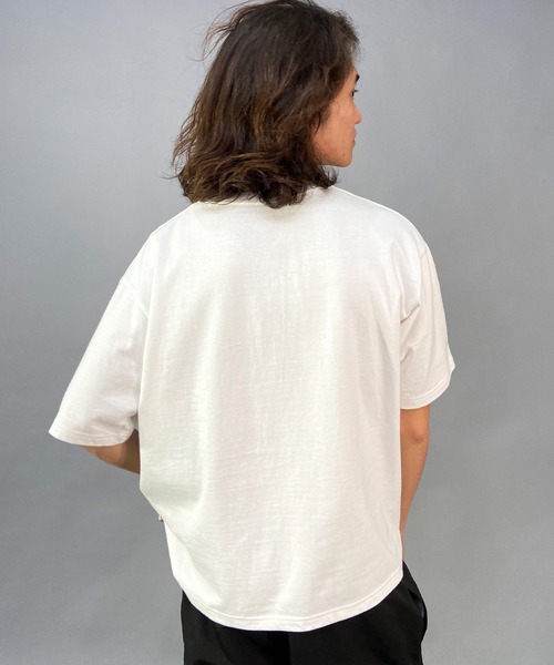 「RVCA」 半袖Tシャツ M グレー メンズ_画像7