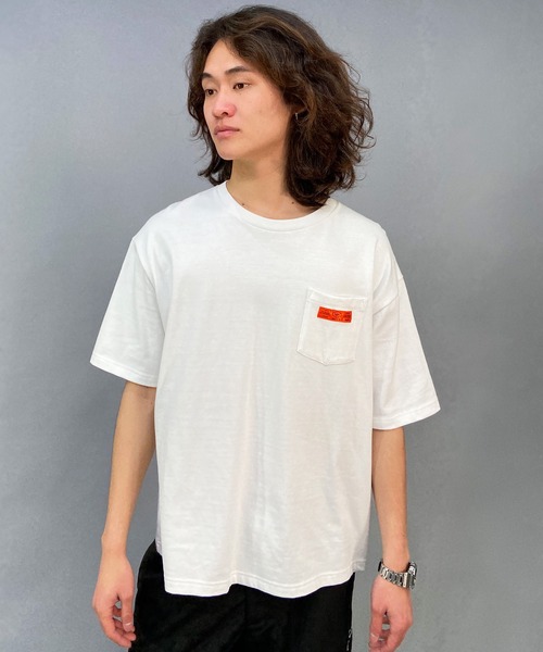 「RVCA」 半袖Tシャツ M グレー メンズ_画像9