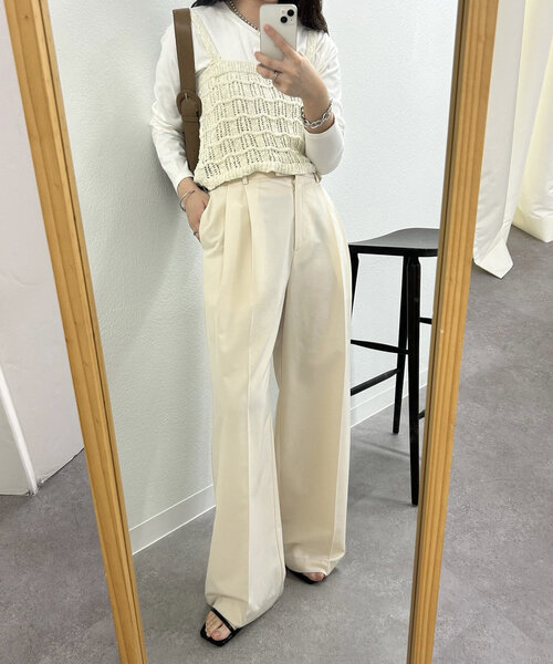 「mystic」 パンツ 1 ベージュ レディース_画像4