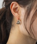 フープ ピアス ダブルラインフープピアス レディースの詳細画像2