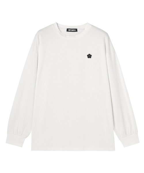 マリークワント シンボルデイジーロゴロング Tシャツ 50 MARY QUANT（マリークヮント） tシャツ マリークワント デイジー