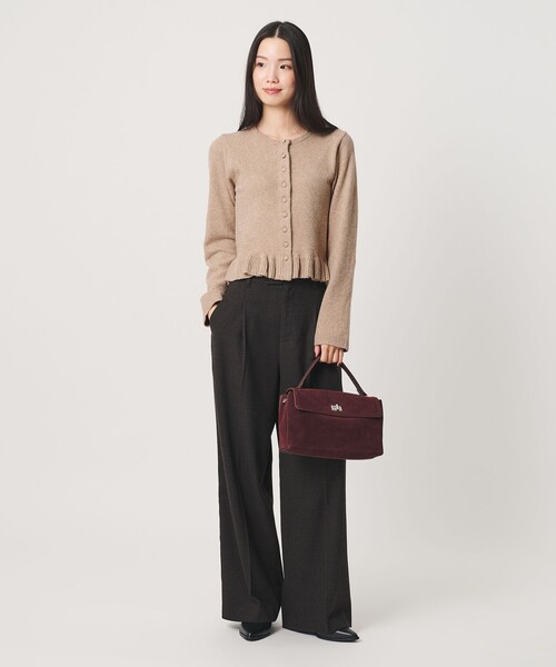 BEAUTY＆YOUTH UNITED ARROWS カーディガン ペプラム ボタン