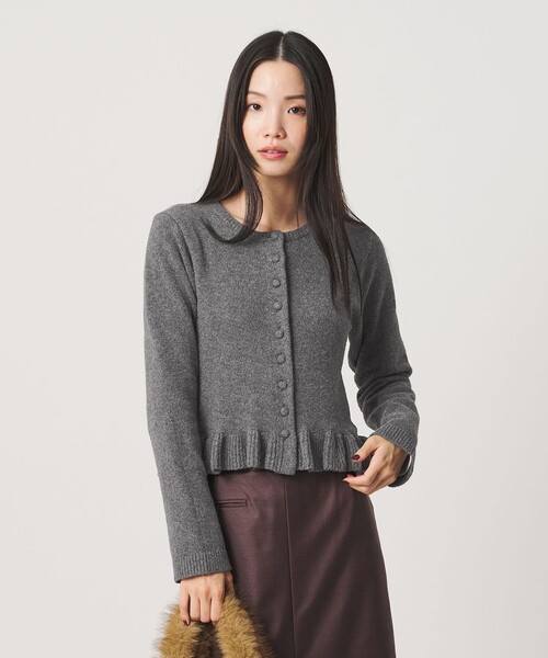 BEAUTY＆YOUTH UNITED ARROWS カーディガン ペプラム ボタン