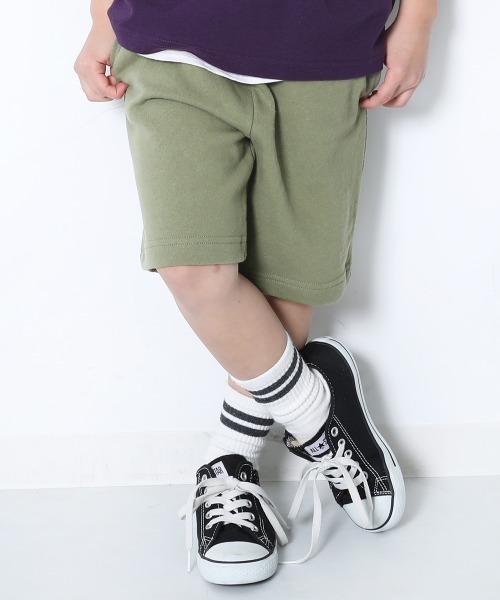 パンツ 裏毛スウェットハーフパンツ926円