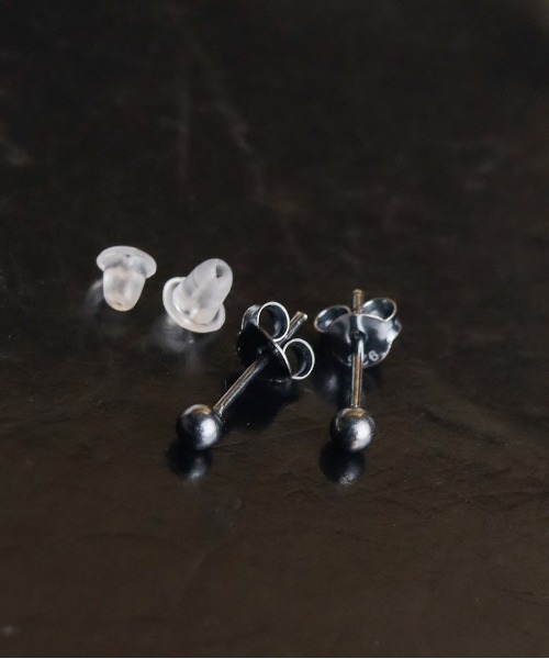 Ops. ピアス silver925 シルバー925 レディース ダブルキャッチ