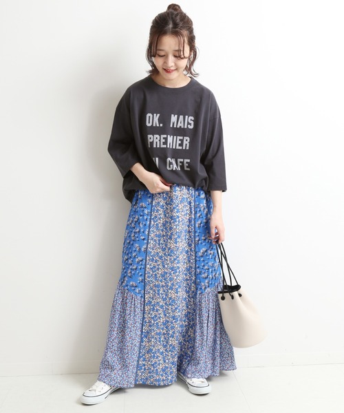 tシャツ Tシャツ OKグラフィックロゴBIGTシャツ【手洗い可能】◆ | SLOBE IENA | 04