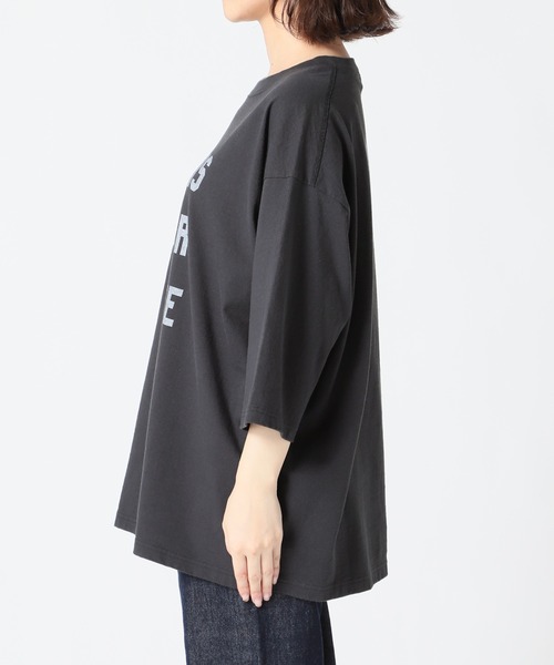 tシャツ Tシャツ OKグラフィックロゴBIGTシャツ【手洗い可能】◆ | SLOBE IENA | 07