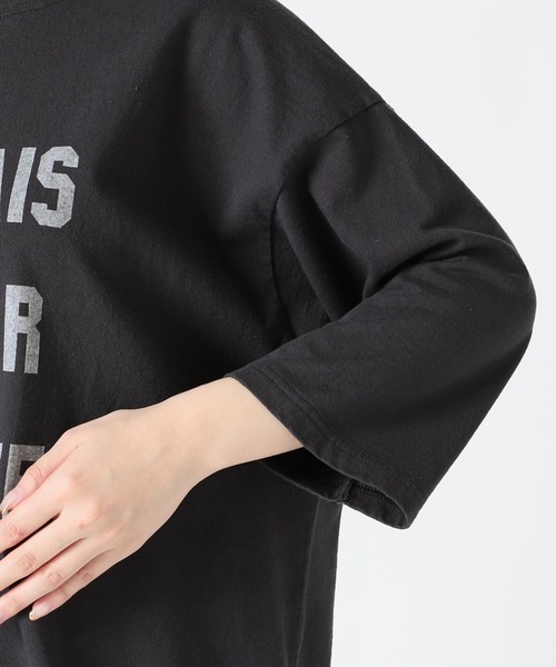 tシャツ Tシャツ OKグラフィックロゴBIGTシャツ【手洗い可能】◆ | SLOBE IENA | 12