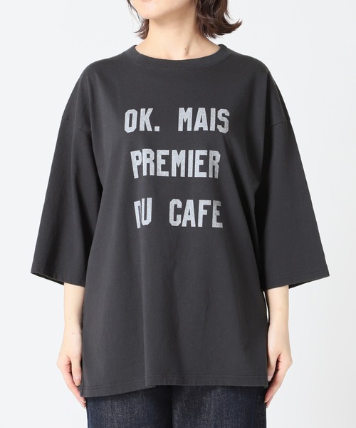 tシャツ Tシャツ OKグラフィックロゴBIGTシャツ【手洗い可能】◆ | SLOBE IENA | 06