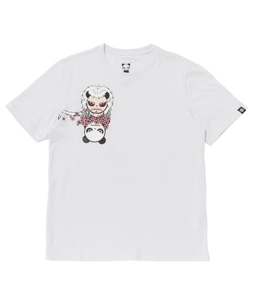 HIPANDA（ハイパンダ） tシャツ メンズ 歌舞伎プリント 半袖Tシャツ