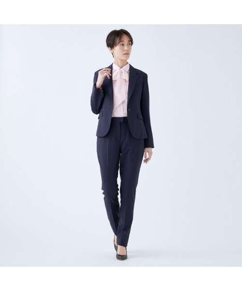 【美品】SUIT SELECT リクルートスーツ　レディース　11号 BLACK GALLERY リクルートスーツ ビジネススーツ レディース