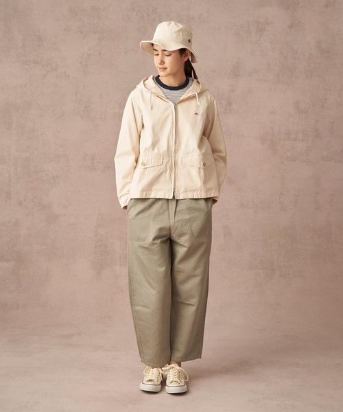 パンツ DANTON | コットンリネンツイル イージーパンツ WOMEN|ZOZOTOWN |04